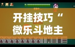 开挂技巧“微乐斗地主透视软件免费下载”详细外挂透视辅助软件教程