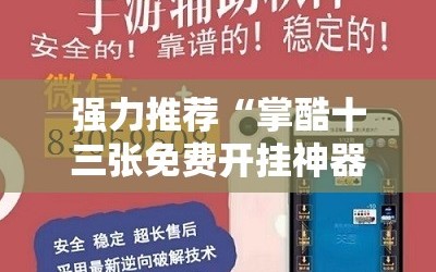 强力推荐“掌酷十三张免费开挂神器下载安装”细辅助教程分享