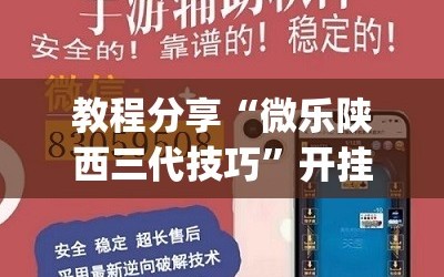教程分享“微乐陕西三代技巧”开挂(透视)辅助教程