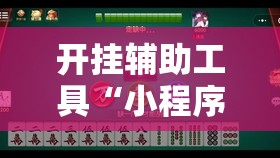 开挂辅助工具“小程序麻将怎样才能赢”其实确实有挂