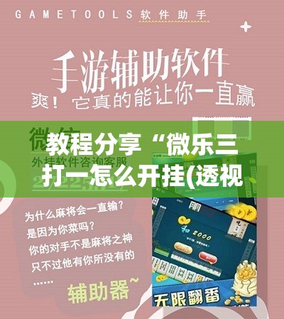 教程分享“微乐三打一怎么开挂(透视)	”开挂辅助脚本+详细开挂安装教程