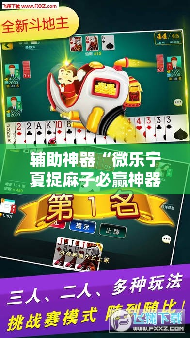 辅助神器“微乐宁夏捉麻子必赢神器”科技辅助神器手机版