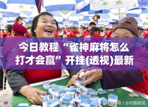 今日教程“雀神麻将怎么打才会赢”开挂(透视)最新辅助详细