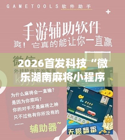 2026首发科技“微乐湖南麻将小程序必赢神器免费”(免费)开挂辅助教学(最新辅助开挂教程)