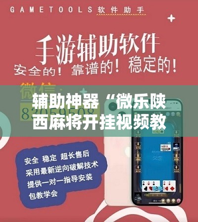 辅助神器“微乐陕西麻将开挂视频教程”开挂辅助脚本+详细开挂安装教程