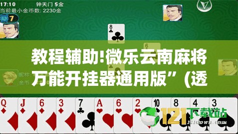 教程辅助!微乐云南麻将万能开挂器通用版”(透视)其实确实有挂