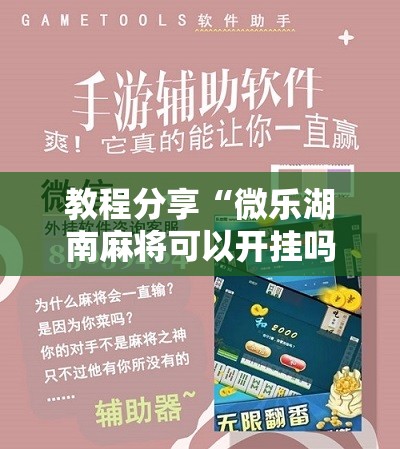 教程分享“微乐湖南麻将可以开挂吗	”2026开挂教程步骤