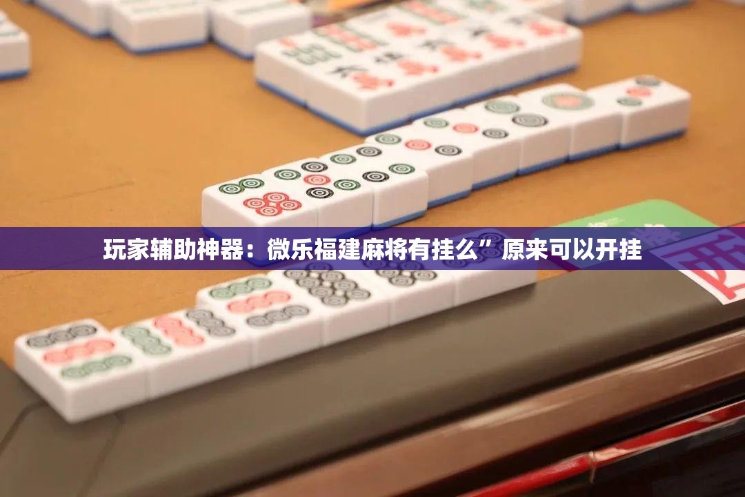 玩家辅助神器：微乐福建麻将有挂么”原来可以开挂