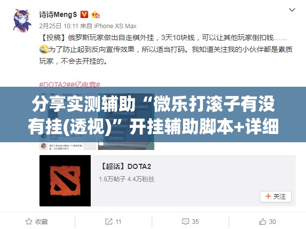 分享实测辅助“微乐打滚子有没有挂(透视)”开挂辅助脚本+详细开挂安装教程