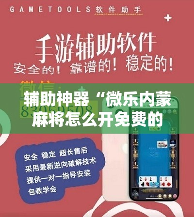 辅助神器“微乐内蒙麻将怎么开免费的挂	”详细分享装挂步骤