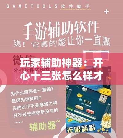 玩家辅助神器：开心十三张怎么样才能拿好牌”2026开挂教程步骤