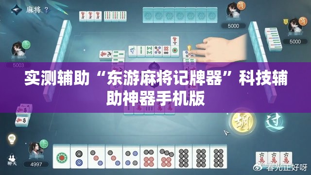 实测辅助“东游麻将记牌器”科技辅助神器手机版