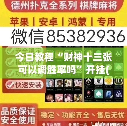 今日教程“财神十三张可以调胜率吗”开挂(透视)最新辅助详细