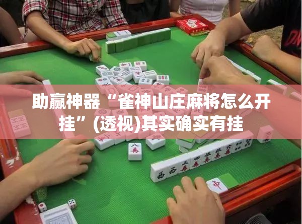 助赢神器“雀神山庄麻将怎么开挂”(透视)其实确实有挂