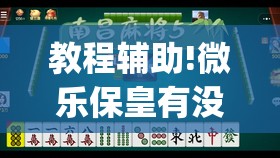 教程辅助!微乐保皇有没有挂	”开挂(透视)辅助神器