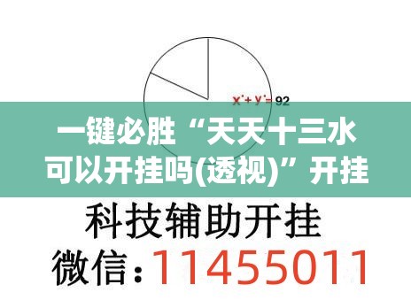 一键必胜“天天十三水可以开挂吗(透视)”开挂辅助脚本+详细开挂安装教程