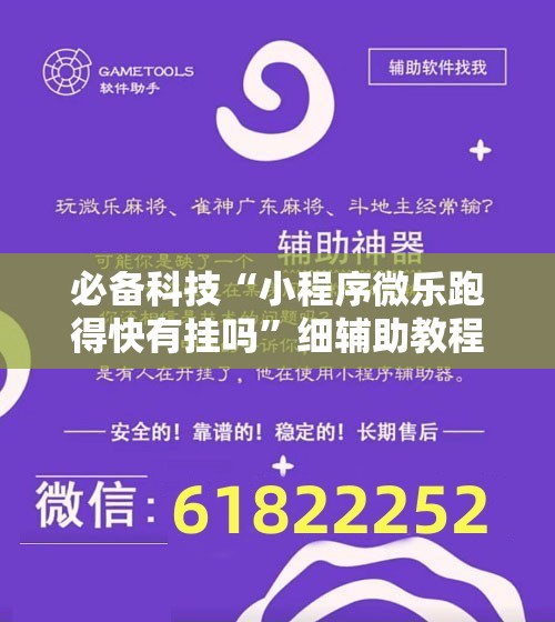 必备科技“小程序微乐跑得快有挂吗”细辅助教程分享
