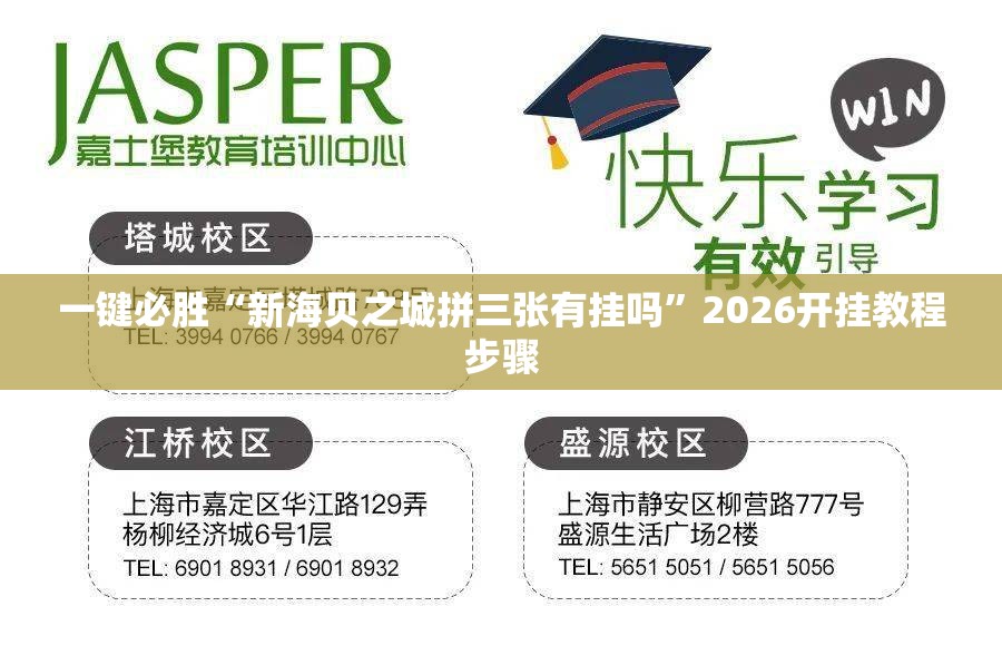 一键必胜“新海贝之城拼三张有挂吗”2026开挂教程步骤