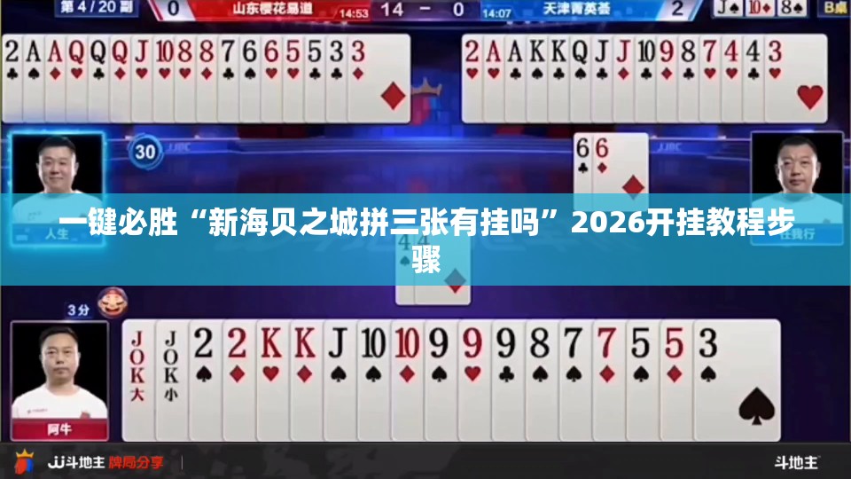 一键必胜“新海贝之城拼三张有挂吗”2026开挂教程步骤