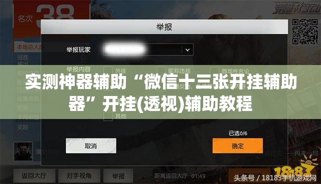 实测神器辅助“微信十三张开挂辅助器”开挂(透视)辅助教程
