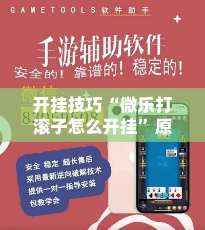 开挂技巧“微乐打滚子怎么开挂”原来可以开挂