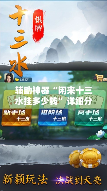 辅助神器“闲来十三水挂多少钱”详细分享装挂步骤