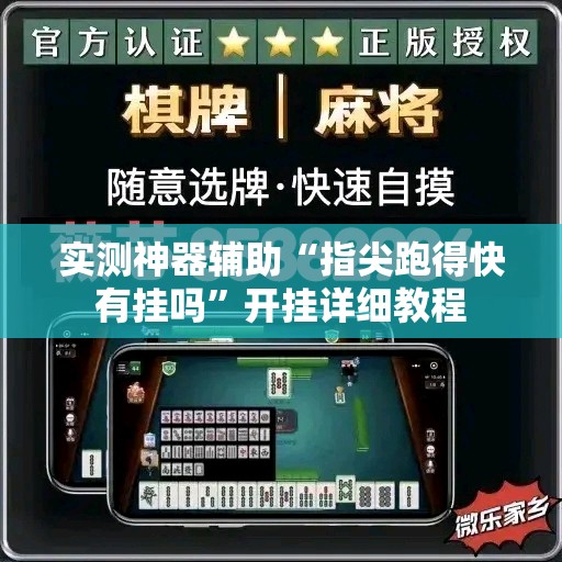 实测神器辅助“指尖跑得快有挂吗	”开挂详细教程
