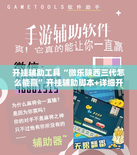开挂辅助工具“微乐陕西三代怎么能赢”开挂辅助脚本+详细开挂安装教程