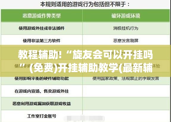 教程辅助!“旋友会可以开挂吗	”(免费)开挂辅助教学(最新辅助开挂教程)