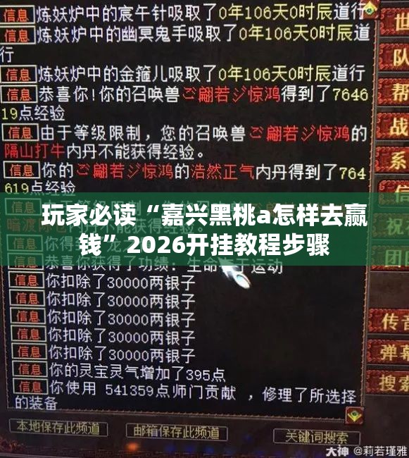 玩家必读“嘉兴黑桃a怎样去赢钱”2026开挂教程步骤