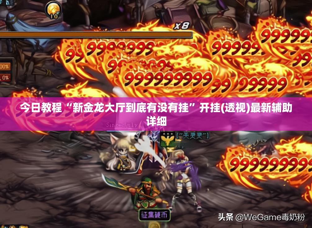 今日教程“新金龙大厅到底有没有挂”开挂(透视)最新辅助详细