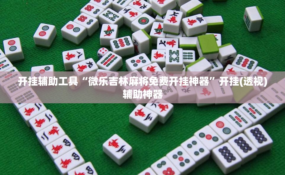 开挂辅助工具“微乐吉林麻将免费开挂神器	”开挂(透视)辅助神器