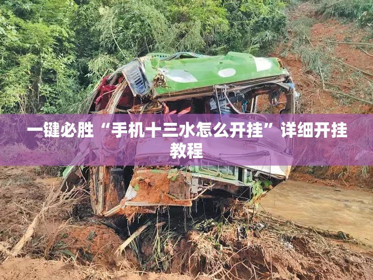 一键必胜“手机十三水怎么开挂”详细开挂教程