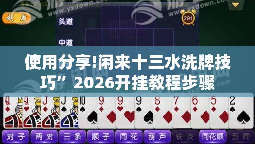 使用分享!闲来十三水洗牌技巧	”2026开挂教程步骤