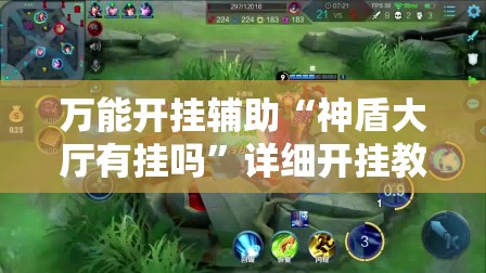 万能开挂辅助“神盾大厅有挂吗”详细开挂教程