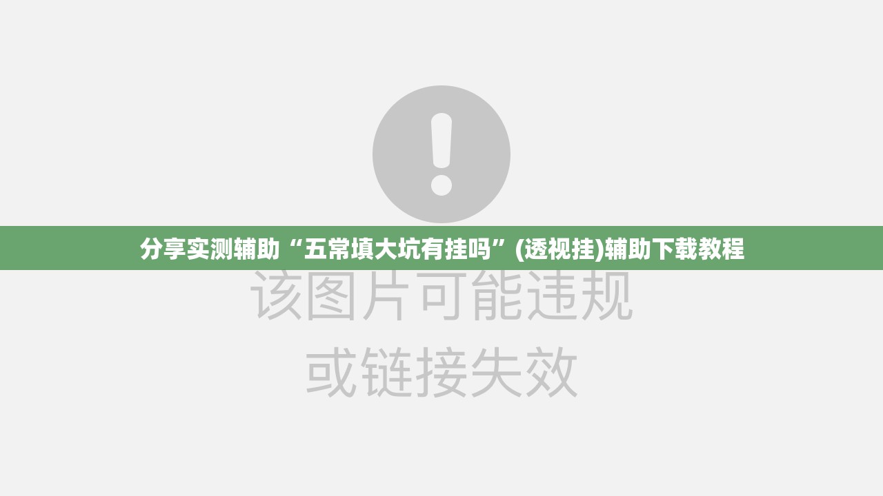 分享实测辅助“五常填大坑有挂吗	”(透视挂)辅助下载教程