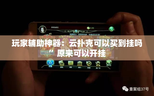 玩家辅助神器：云扑克可以买到挂吗”原来可以开挂