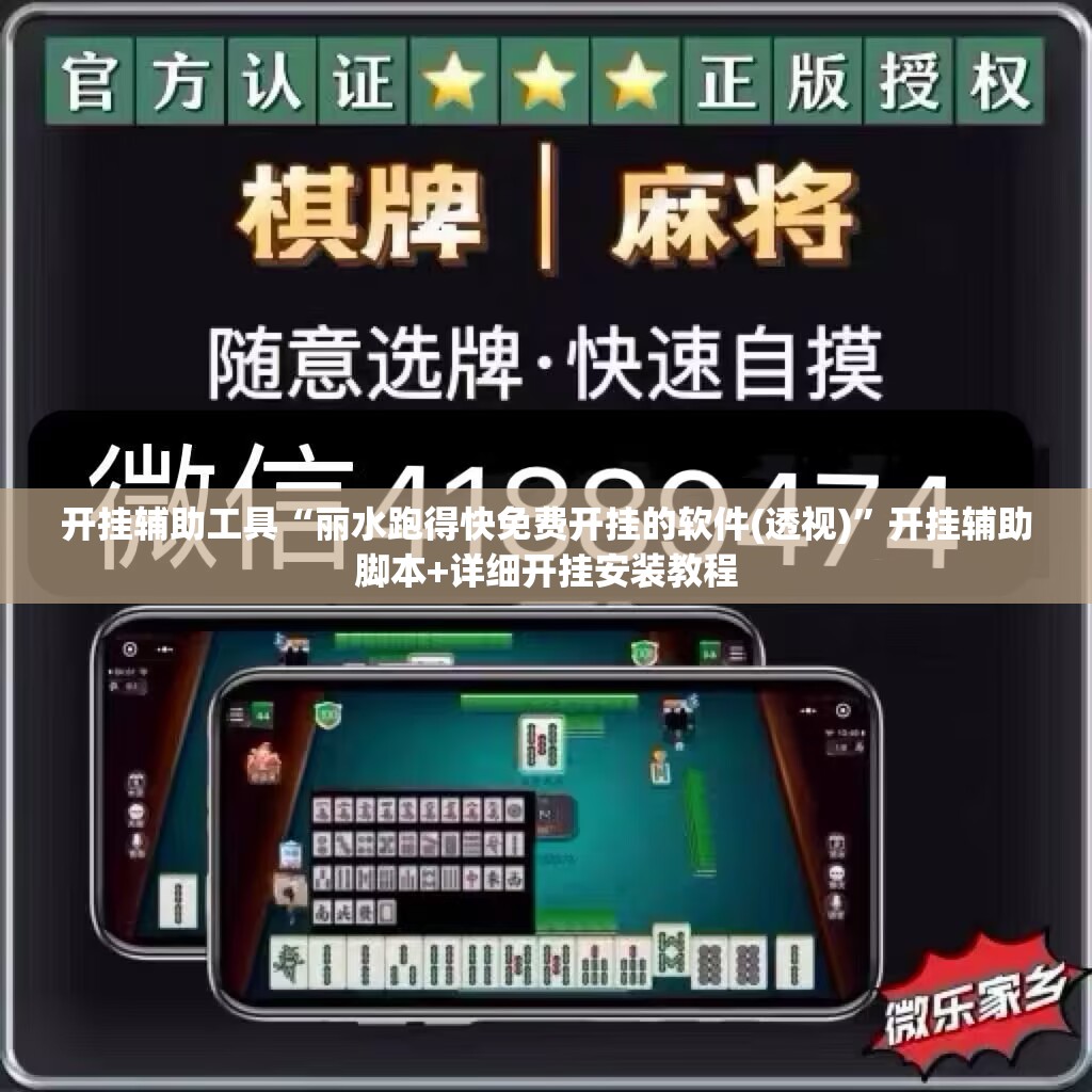 开挂辅助工具“丽水跑得快免费开挂的软件(透视)”开挂辅助脚本+详细开挂安装教程