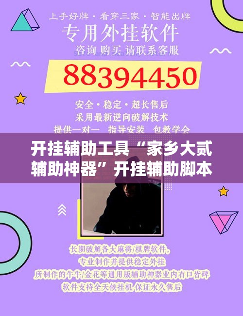 开挂辅助工具“家乡大贰辅助神器”开挂辅助脚本+详细开挂安装教程