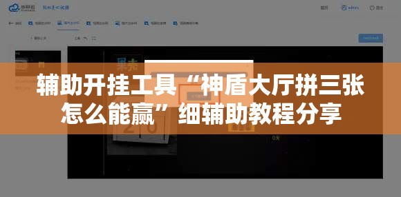 辅助开挂工具“神盾大厅拼三张怎么能赢”细辅助教程分享