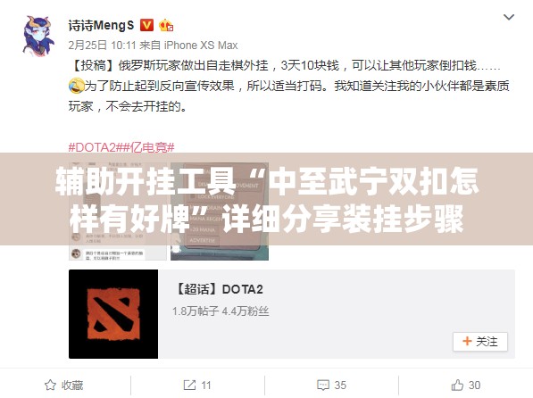 辅助开挂工具“中至武宁双扣怎样有好牌”详细分享装挂步骤