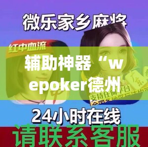 辅助神器“wepoker德州辅助挂下载”开挂详细教程