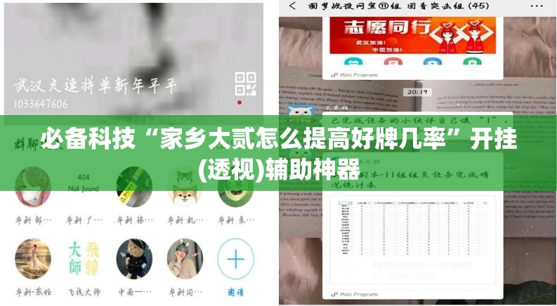 必备科技“家乡大贰怎么提高好牌几率”开挂(透视)辅助神器