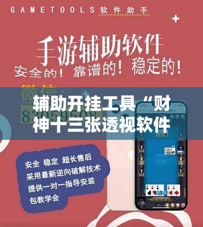 辅助开挂工具“财神十三张透视软件下载”其实确实有挂