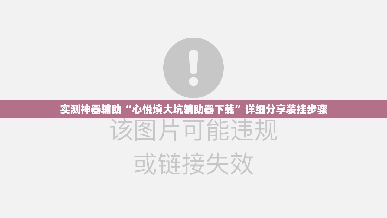 实测神器辅助“心悦填大坑辅助器下载”详细分享装挂步骤