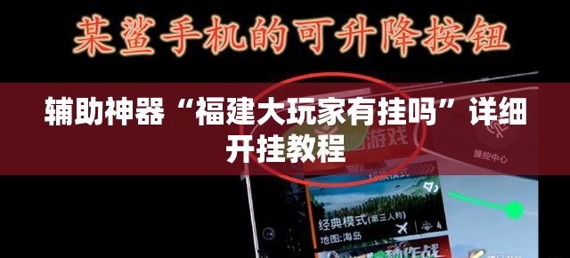 辅助神器“福建大玩家有挂吗”详细开挂教程