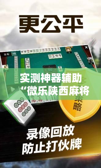 实测神器辅助“微乐陕西麻将有挂吗免费”开挂辅助脚本+详细开挂安装教程