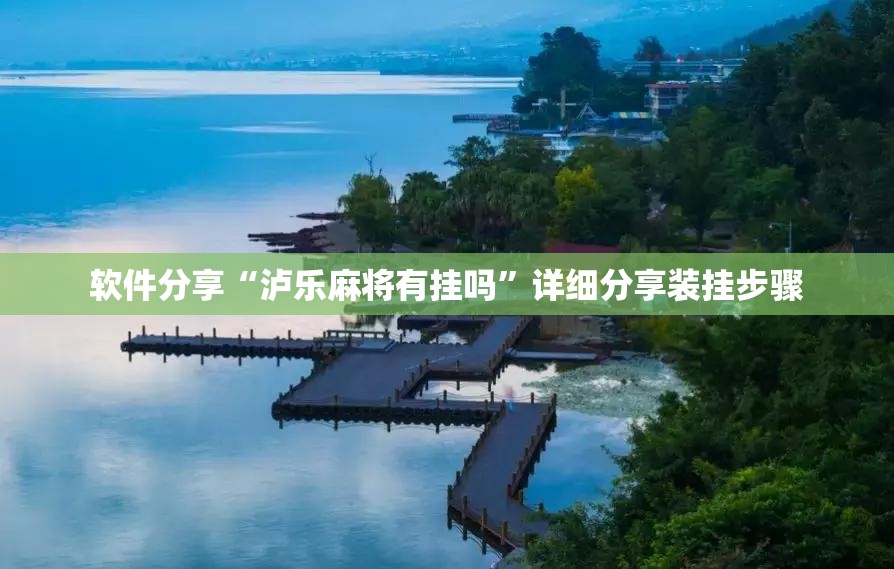 软件分享“泸乐麻将有挂吗”详细分享装挂步骤
