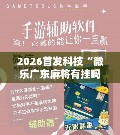 2026首发科技“微乐广东麻将有挂吗”细辅助教程分享