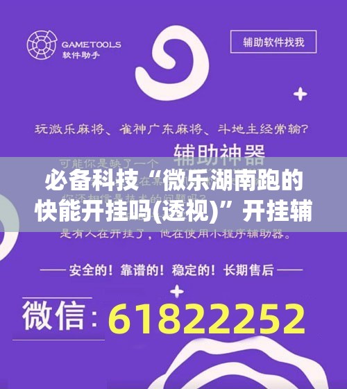 必备科技“微乐湖南跑的快能开挂吗(透视)”开挂辅助脚本+详细开挂安装教程